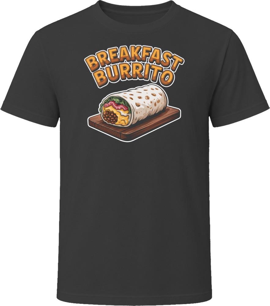 Breakfast Burrito Comfort Favourite Food T Shirt