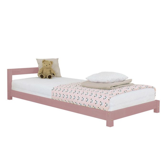 DREAMY Children's Bed 90 X 200 Pastel Pink
