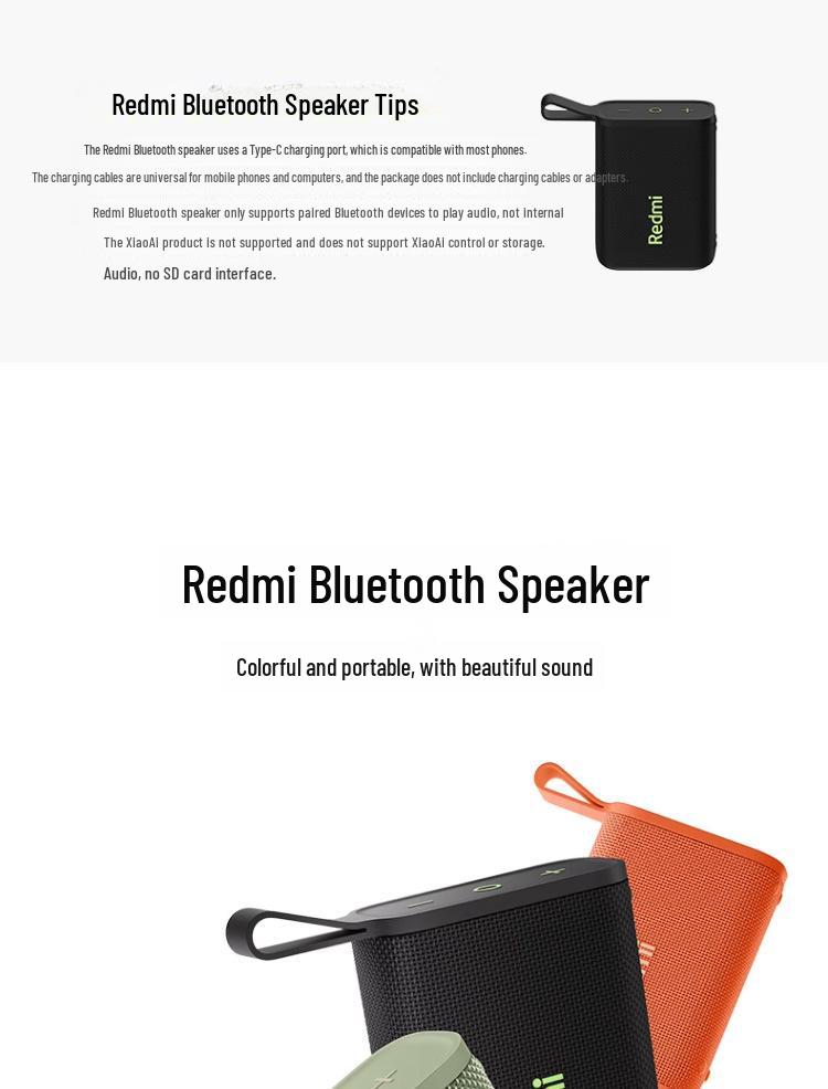 Xiaomi Redmi Mini wasserdichter Bluetooth-Lautsprecher
