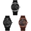 Silicone Watch Men Sport Casual Quartz Watch With Analog Display For Daily Wear