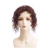 Synthetic Wig Women's Hair Piece Fluffy Corn Silk Hair Extensions Head Top Hair Patch with Toupee Wool Curl Wig Short Curly Hair