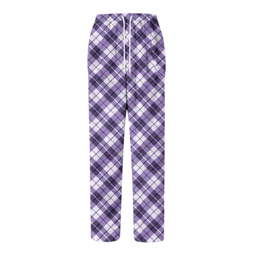 Men's Home Soft Pajama Pants Drawstring With Pockets Casual Sports Pants