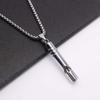 Zinc Zinc Alloy Cool Style Hip-hop Women Whistle Necklace Necklace for Men Sweater Chain Titanium Steel Chain