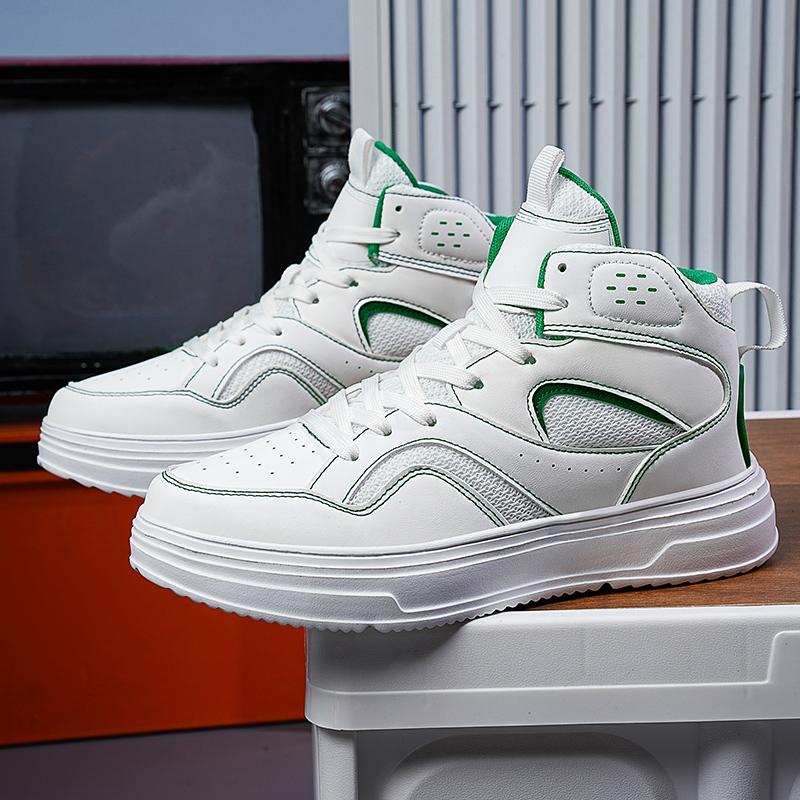 Мужские сверхлегкие высокие спортивные кроссовки большого размера для альпинизма — фото 12