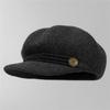New fashion wool beret women's autumn and winter hat foreign gas cap adjustable versatile mother octagonal hat