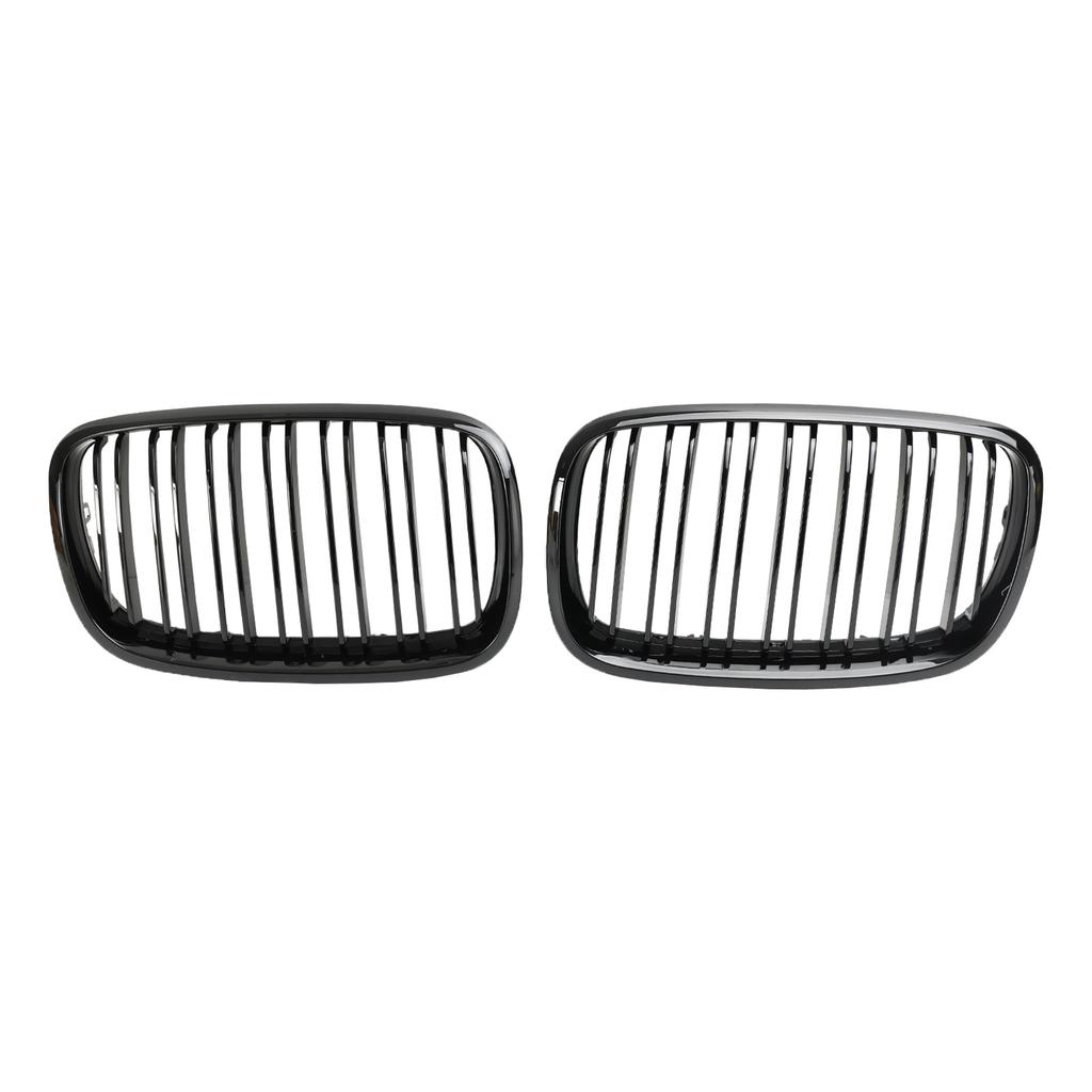 Front Bumper Kidney Grille Grill Fit BMW X5 E70 X6 E71 2007-2013 Gloss Black