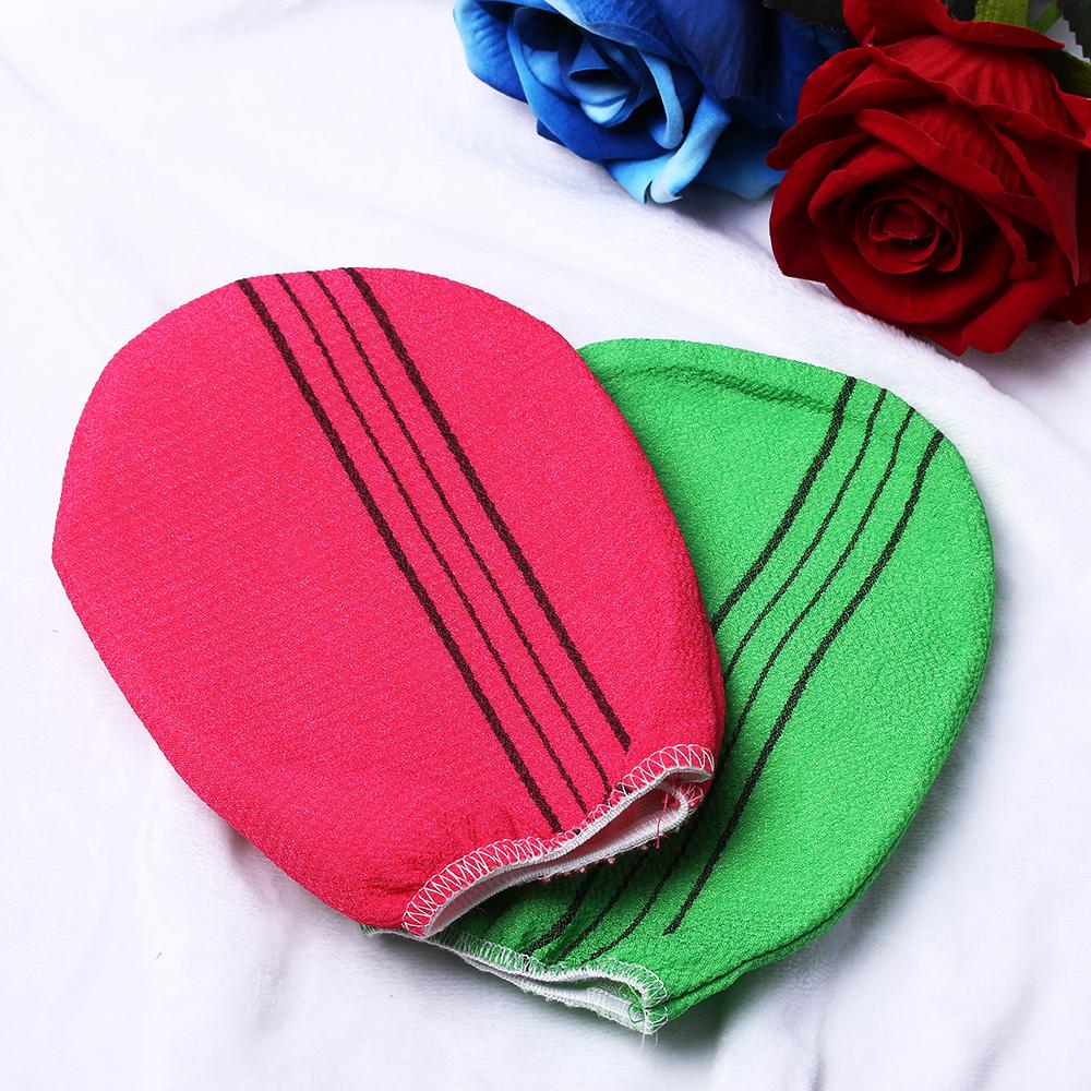 Durable Cleaner Viscose Fiber Shower Scrubber Body Rub Bath Glove Exfoliating Towel