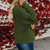 Frauen Casual Zopfmuster Vorne Offen Lose Grobstrick Pullover Strickjacke Langarm Mantel Oberbekleidung