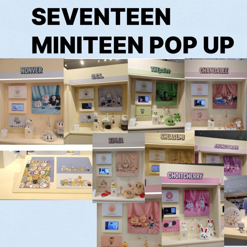 Seventeen OFFIZIELL KOREA MINITEEN HAUSPARTY Charakter POP UP Waren MD