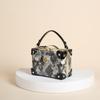 Bags Snake Pattern Trendy Bag 2025 New European and American Fashion Retro Texture Women's Handbag Shoulder Box Bag PU
