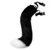 1Pcs Costume Props Anime Animal Tail Cosplay Costumes Props Cat Fox Plush Tails Role Play Halloween Party Accessories