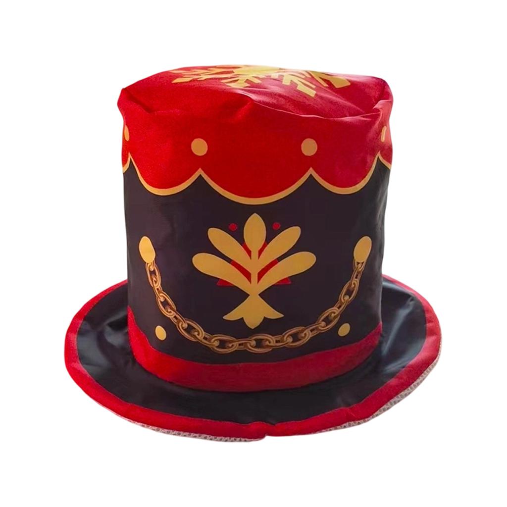 Christmas Santa Hat with Design for Holiday Party Decoration