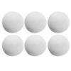 4/6PCS Reusable Sponge Balls For Efficient Cleaning Of Bathtubs Spas And Aquariums White 3 Inches Sponge Balls
