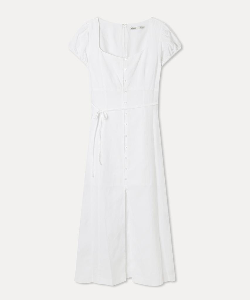 MIXXO Puff Sleeve Long Dress_Miwowg502G
