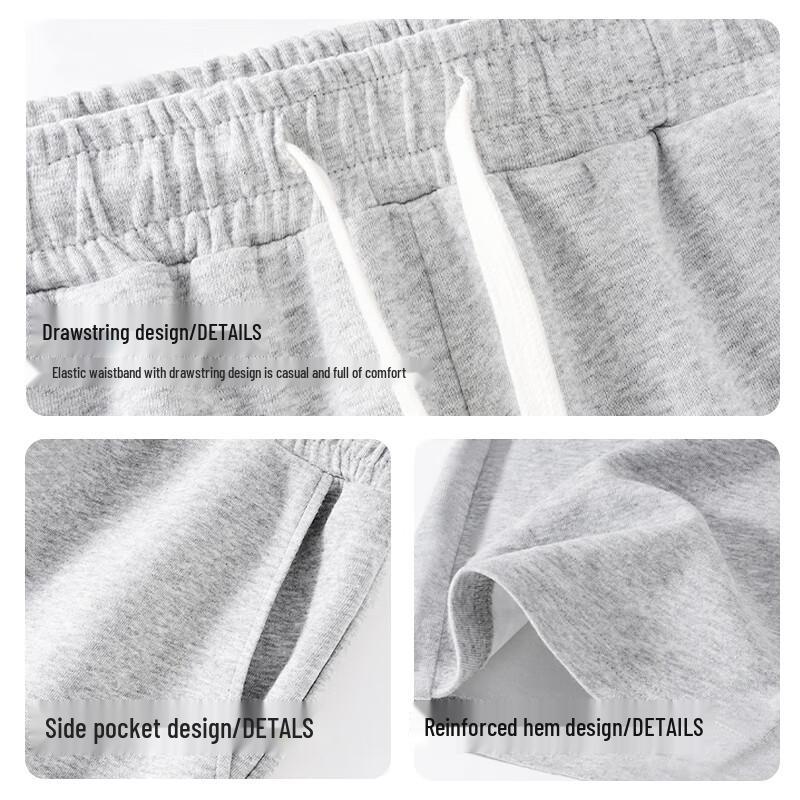 Jeanswest Men's Loose Fit Straight Leg Knit Sweatpants