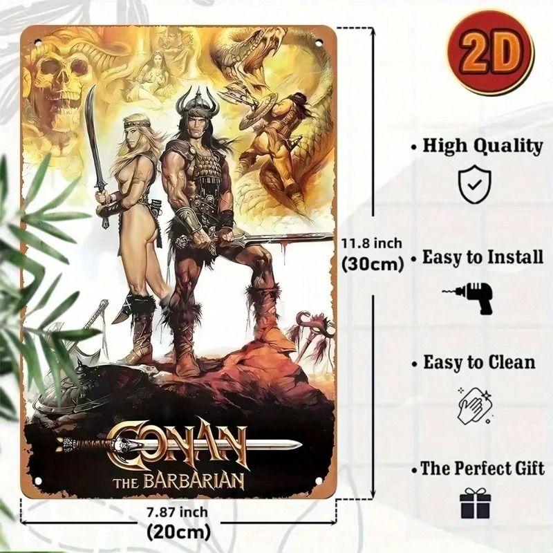 Retro Metal Tin Sign, Wall Art Poster Decoration