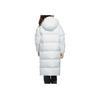 Adidas Outdoor Long Hooded Down Jacket Winter Women Jackets Light-Blue EH5025