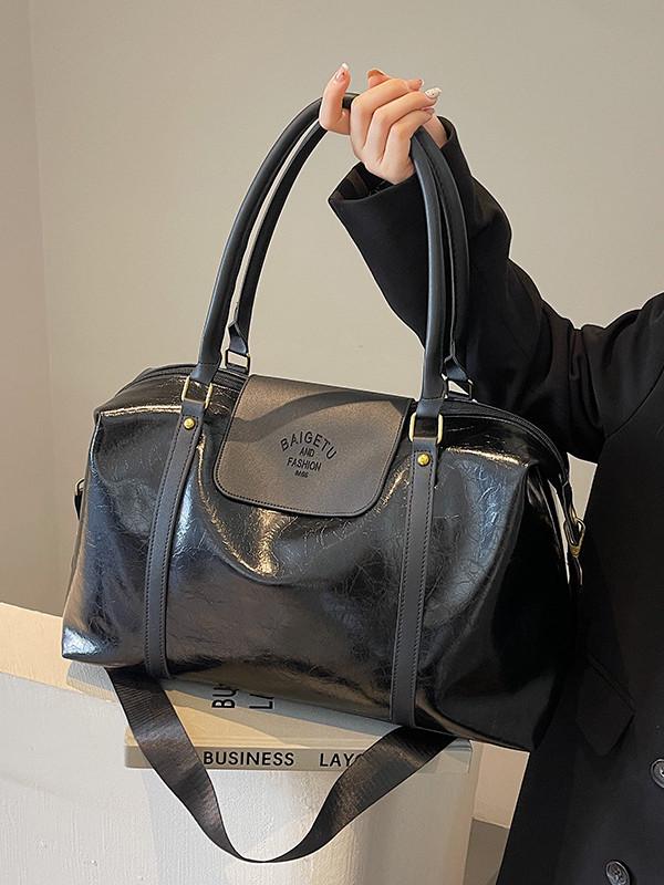 

High-End Lightweight Travel & Fitness Bag - Large Capacity, Handheld Design for Short Trips & Business Travel кавовий