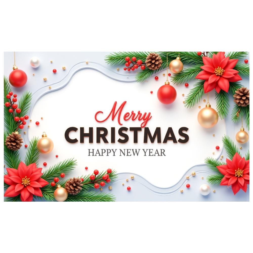 Weihnachts-Hintergrund Rotes Gold Thema Feiertags-Hintergrund Neujahrs-Hintergrund Tannenzweig-Dekor Feiertags-Hintergrund für Familienzusammenkunft