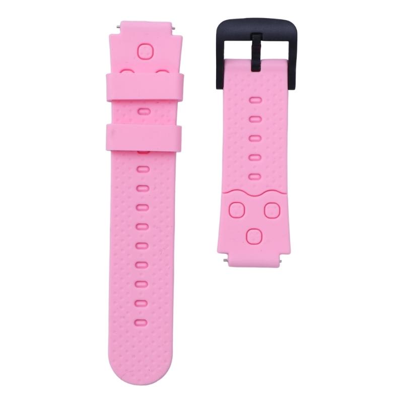 Silicone Watchband 16mm Watch Bracelets Wear Resistant Watch Straps Scratchproof Children Watch Wriststrap Belt