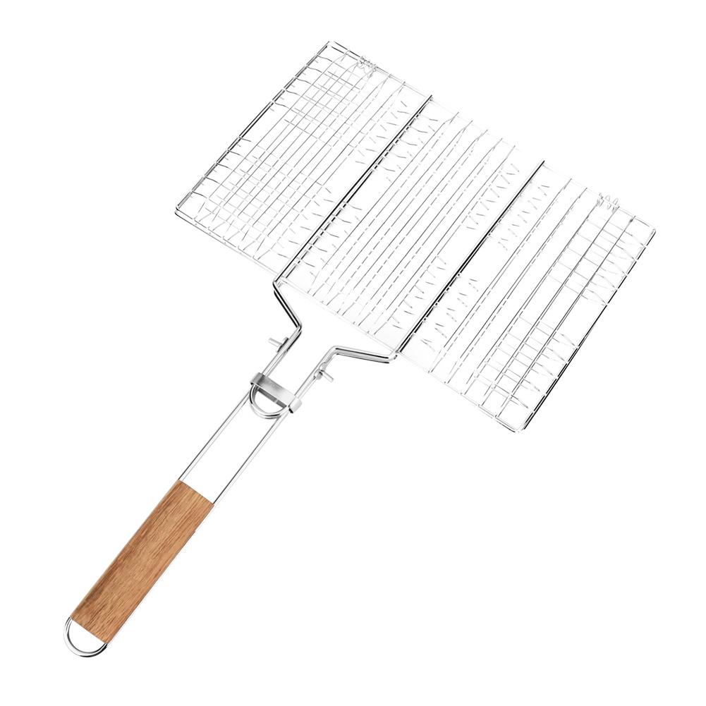 

Проволочная сетка для барбекю, сетка для барбекю, зажим для рыбы на гриле, инструмент для кемпинга на открытом воздухе