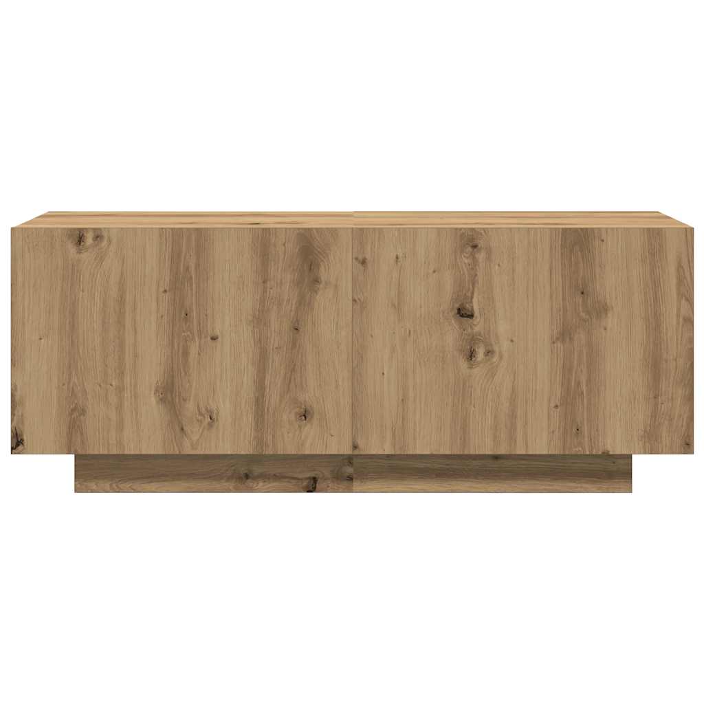 Vidaxl TV Cabinet, Artisan Oak, 100X35X40 Cm, Wood-Based Material