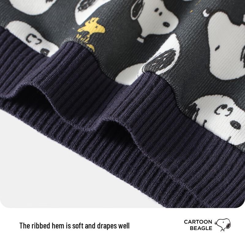 SNOOPY Boys' Friendship Party Knitted Sweater