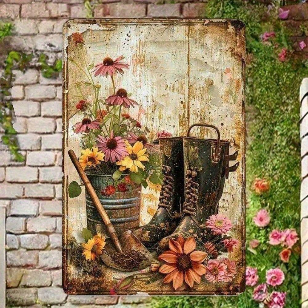 

Vintage Metal Tin Sign Retro Wall Art Home Decor 20x30cm