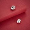 S925 Sterling Silver Retro Lotus Seed Pod Charm for DIY Beading Necklace or Bracelet