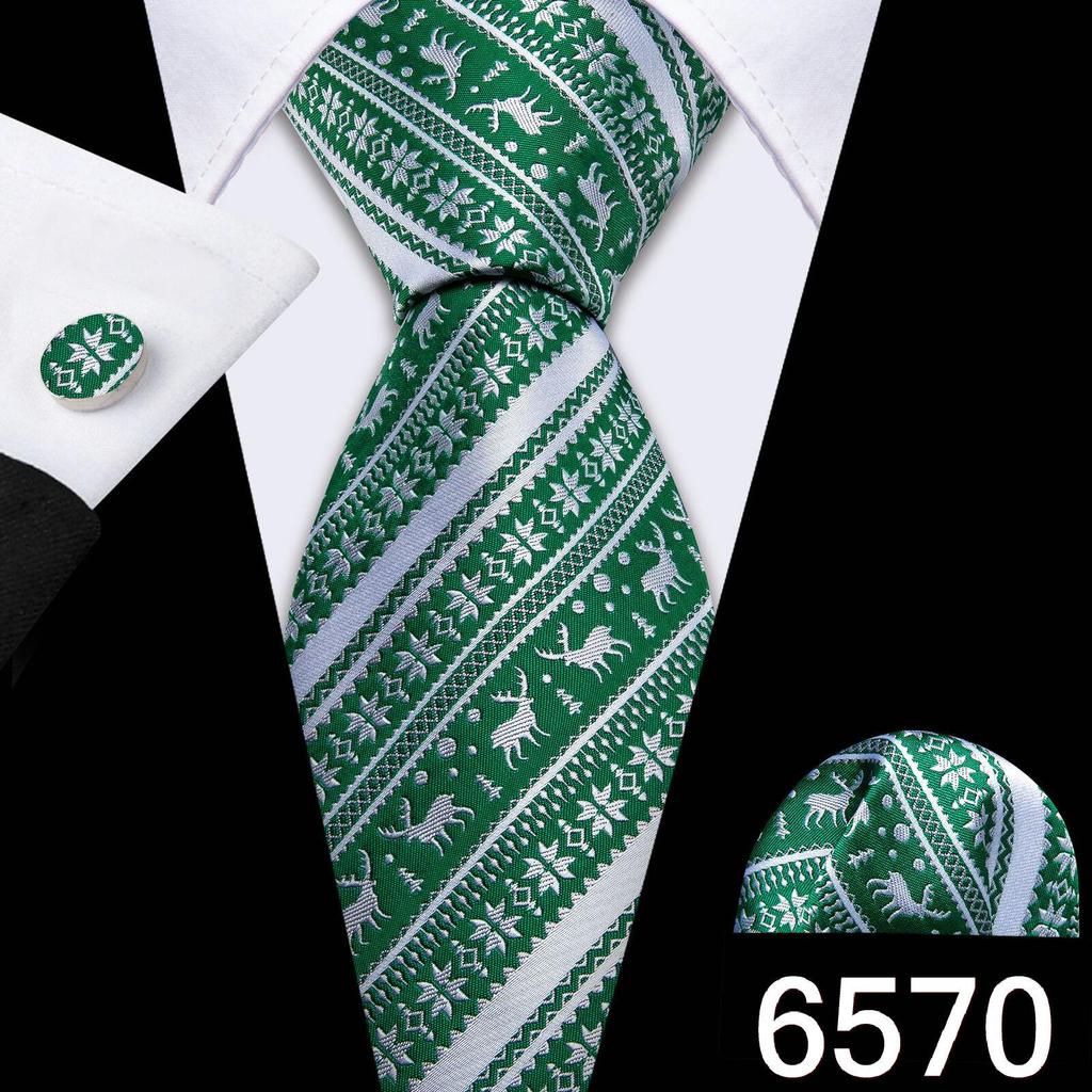 Barry.Wang Zestaw Krawat Poszetka Spinki do Mankietów Koralowy Różowy Jednolity na Przyjęcie Weselne