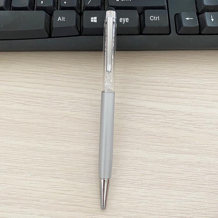 Sailai Crystal Diamond Metal Ballpoint Pen - Twist Design with Customizable Logo Option