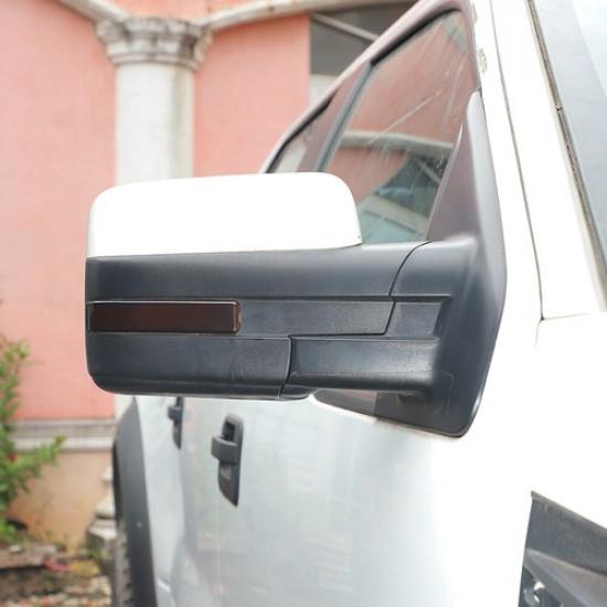 Rearview Mirror Turn Signal Light Cover Trim Decor For Ford F150 Raptor 2009-14