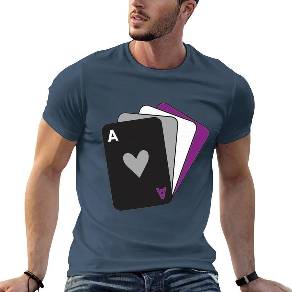 Ace Of Hearts Tshirt Work Wear Lightweight Tee