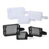 Large Capacity Mesh Makeup Bag Makeup Storage Pouch 1PC Black Layer Travel Cosmetic Bag Travel Toiletries Cosmetic Storage Bags