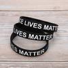 3 stuks Modieuze Siliconen Polsband Slijtvast Elastische Armband met Letter Decoratie