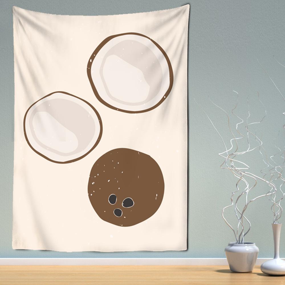 Landscape Girl Psychedelic Tapestry Camping Sunrise Oil Painting Pattern Sunset Bohemian Tapestry Yoga Mat Decoration