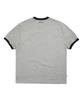 MARK GONZALES Logo Graphic Ringer Short Sleeve T-Shirt - M/Grey