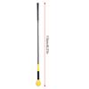 Golf Swing Trainer Indoor Practice Power Strength Tempo Training Aid Club (Yellow)