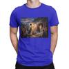 Jesus Resurrection of Lazarus Raising Biblical Painting Novelty 100 Cotton TShirt Jesus Tees Tops For Unisex