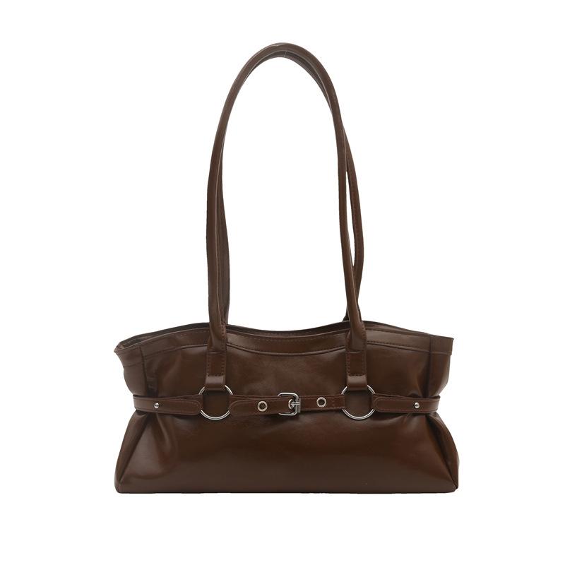 

Retro highvalue underarm bag women s bag spring new simple largecapacity tote bag shoulder bag
