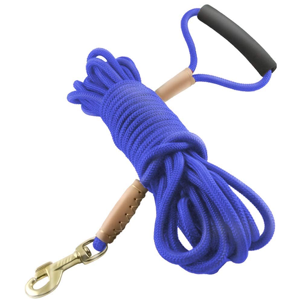 by the Director of a Veterinary Long Leash 20m Free Exchange Return Large Medium Blue Long Leash for Dog Durable and Dog Cat Workshop <Supervised