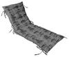 Vargottam Printed Rocking Chair Sofa Cushion With Ties  Chaise Recliner Quilted Thick Padded Seat Cushions Recliner Garden Outdoor