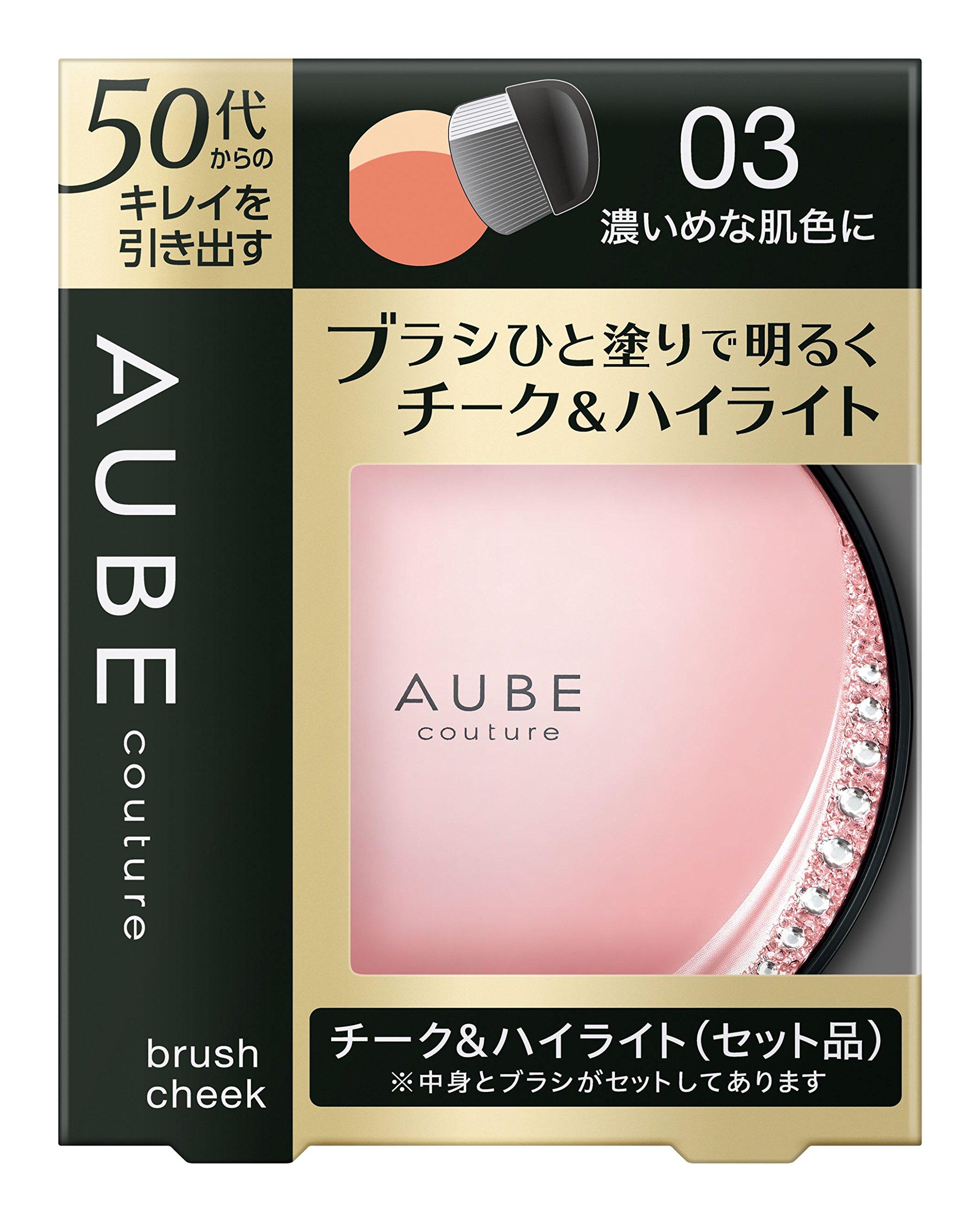 

Sofina Orb Brush Cheek 03 Для более темных тонов кожи