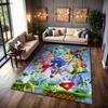 Sonic Hedgehog Carpet Floor Mat Shaggy Rug 8X10 Rug Kids Room Rug Kitchen Floor Mat Fast Drying
