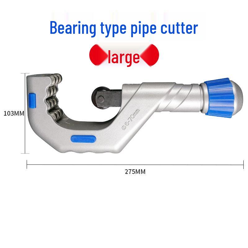 Tube Cutter for Bearing Type: Cuts 4-70mm Thin Stainless Steel, Copper, Aluminum, and Plastic Pipes
