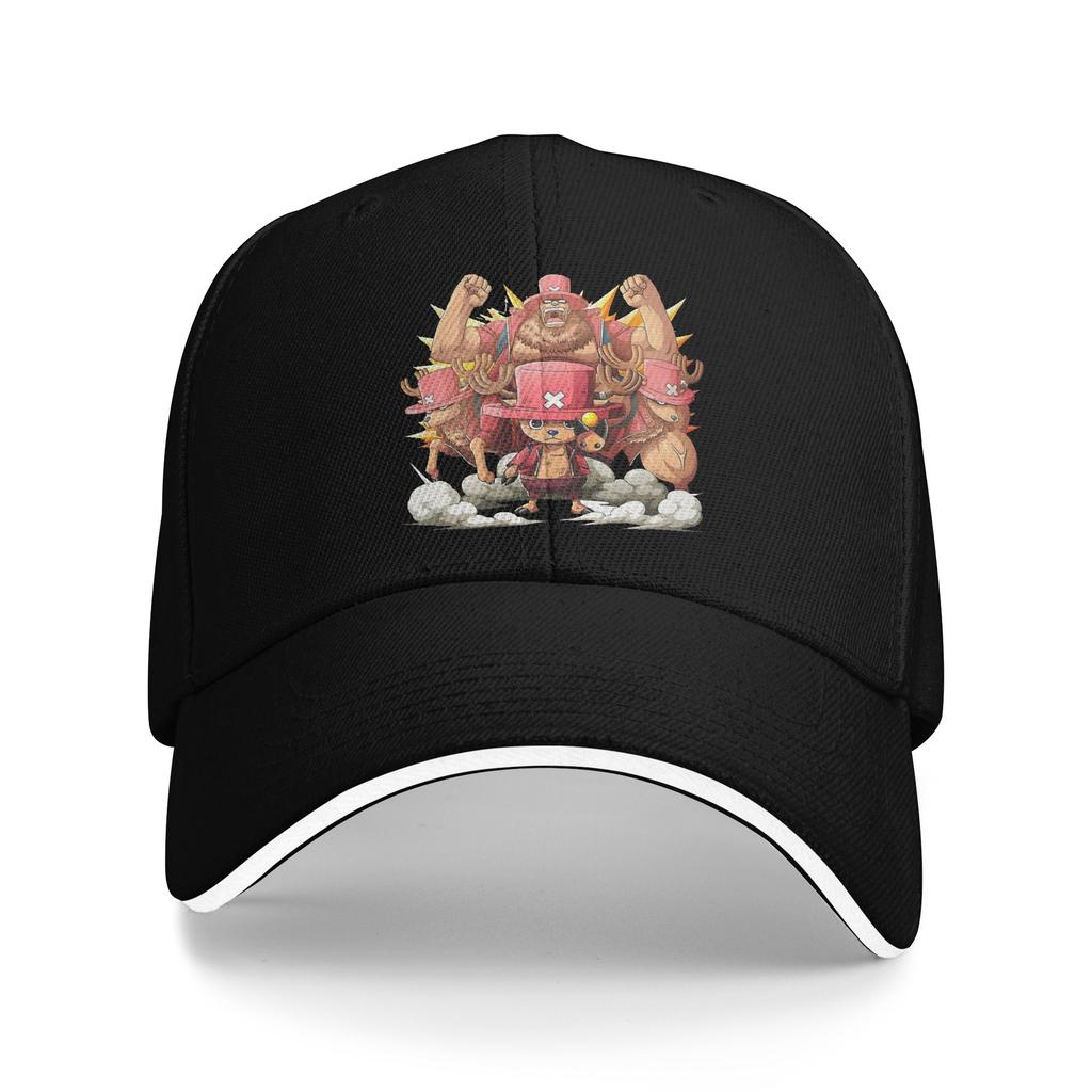 Cotton Candy Lover One Piece Tony Tony Chopper Baseball Caps Fashion  Sandwich Caps Unisex Style Adjustable Dad Hat Sport
