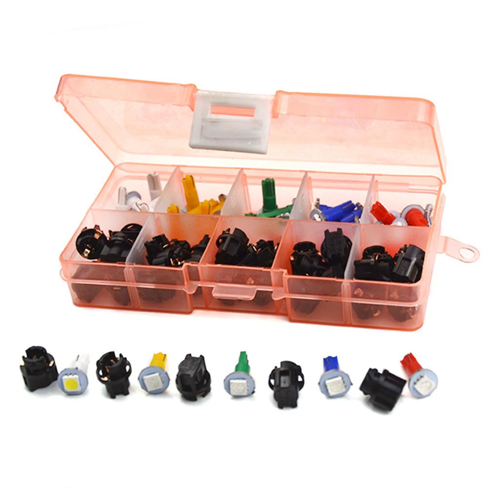 30/set 1SMD 5050 Led T5 Car Motorcycle Instrument Panel Cluster Gauge Dash Light