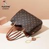 Tucano Klassische Damen-Handtasche mit Print & Umhängetasche