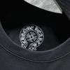 8015 CHROME HEARTS 2026 Sommar Ny Högkvalitativ Bomull Rund Hals Lös Stor Storlek Herr- och Dam-T-shirt Par-T-shirt