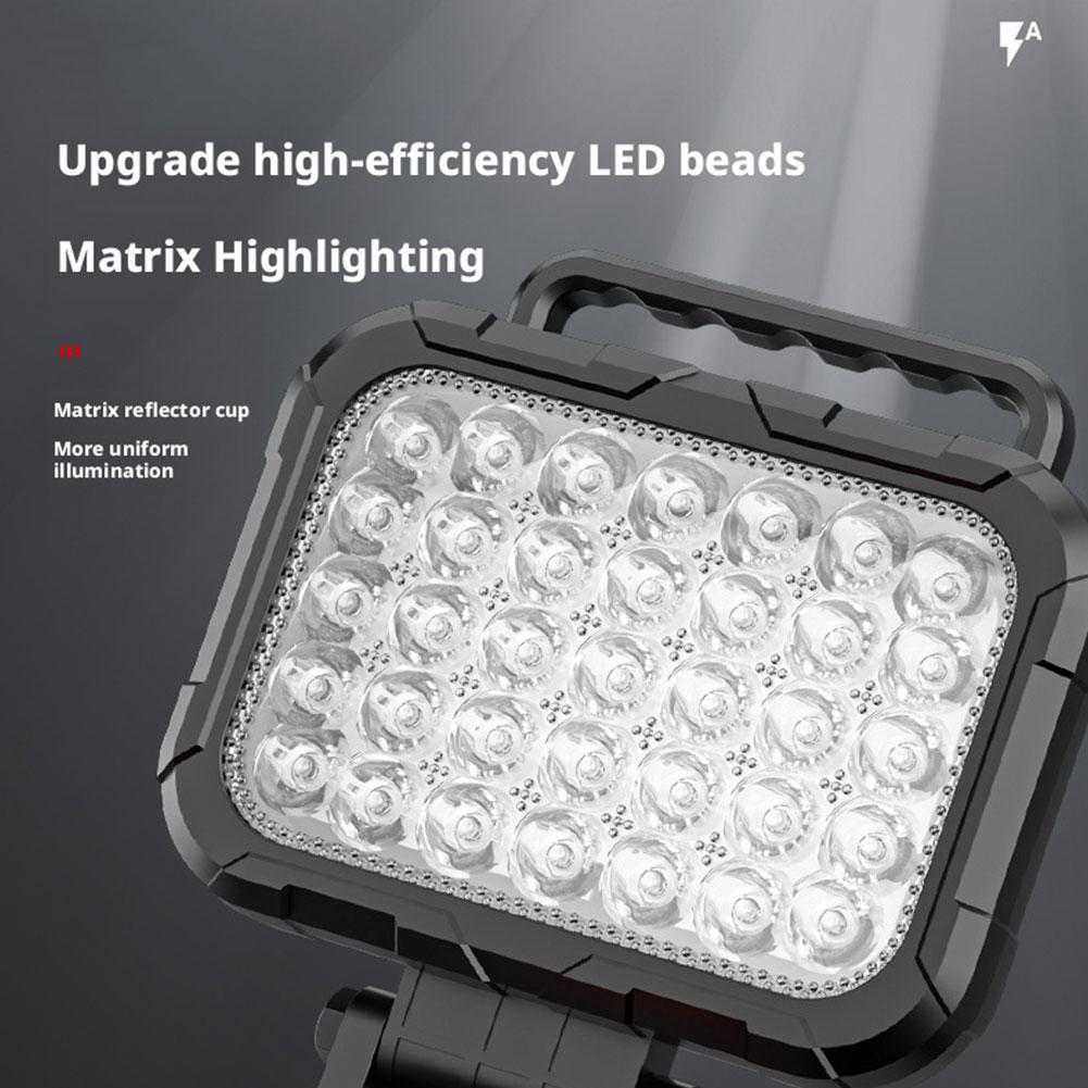 Power Tool Accessories For Makita 18V Battery LED Working Light Emergency Lamp Flashlight Torch Spotlight With Dual USB BL1 E4R5